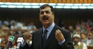 Dont arrest Dasti, Gilani urges PML-N